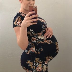 Isabel Floral Maternity Dress